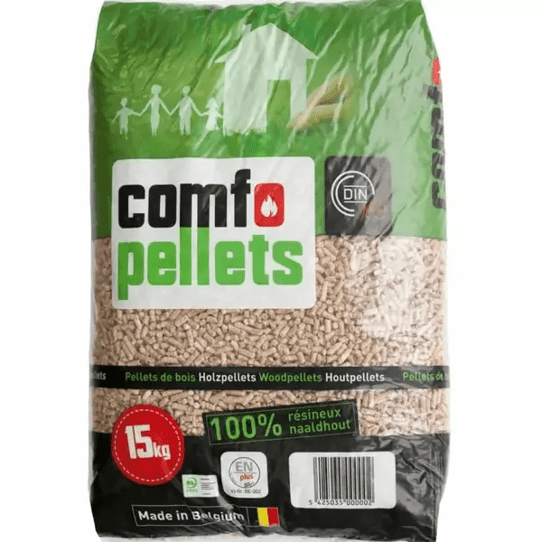 COMFO Pellets - Pallet van 65 zakken van 15 kg (975 kg)