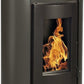 ANGELINA 12 - Pelletkachel - Zwart - Verlichting