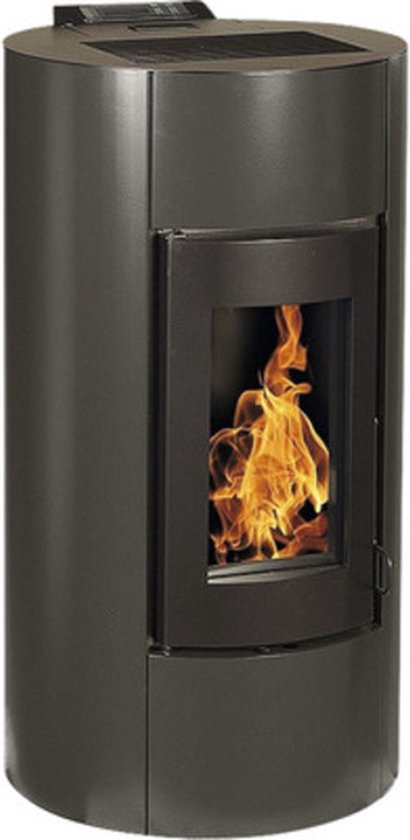 ANGELINA 12 - Pelletkachel - Zwart - Verlichting
