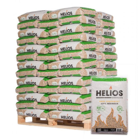 HELIOS PELLET – PALLETVAN 65 ZAKKEN VAN 15 KG