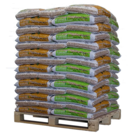 STARFOREST Pellets – Pallet van 70 zakken van 15 kg