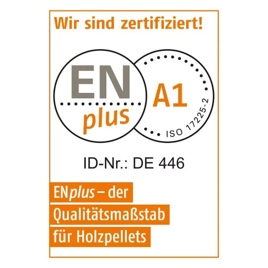Holzpellets Blauw ENplus A1 15 kg x 65 zakken van 15 kg